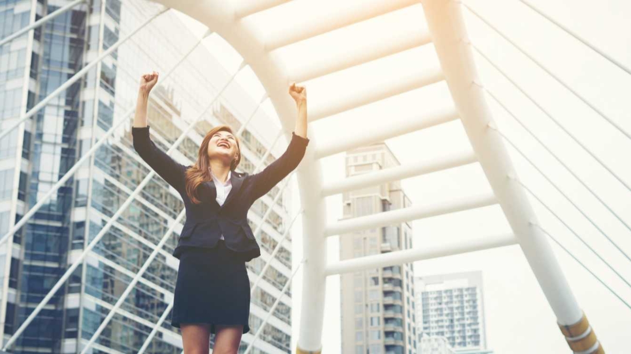 Vida plena gracias a su estabilidad financiera.